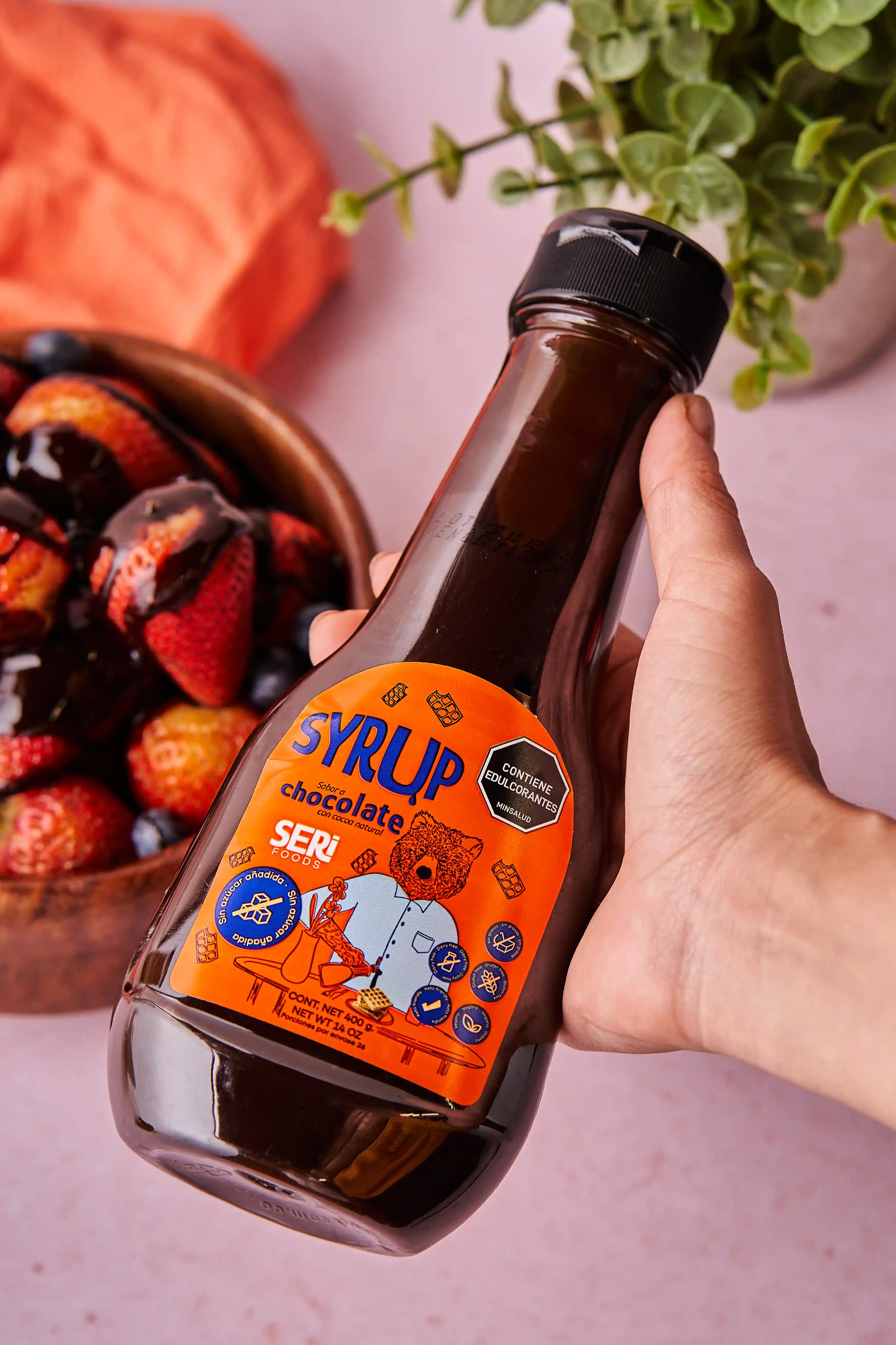 Syrup Chocolate con cocoa natural – Sin azúcar añadida