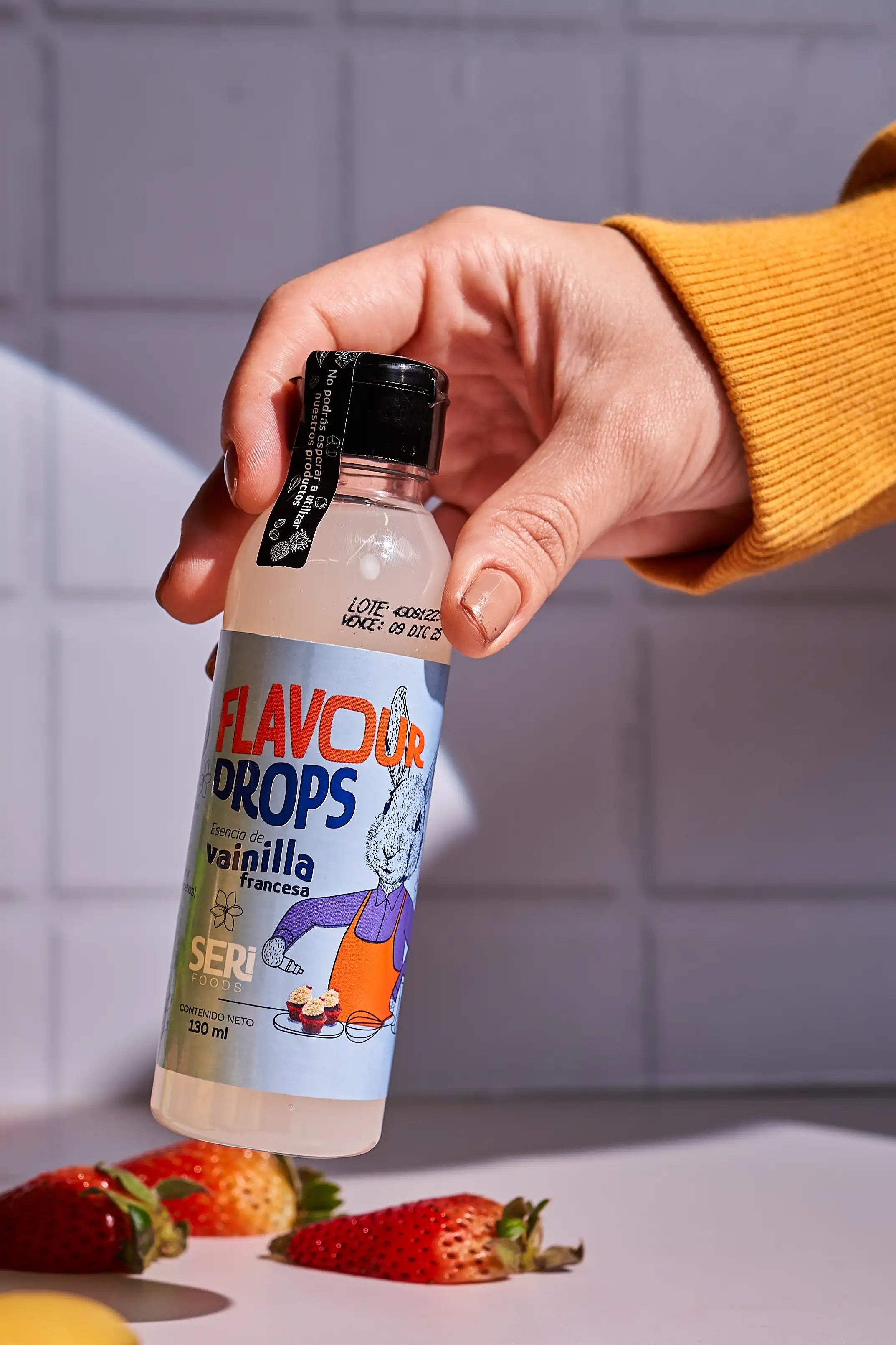 Flavour Drops Vainilla Francesa – Sin azúcar añadida y 90% menos calorías