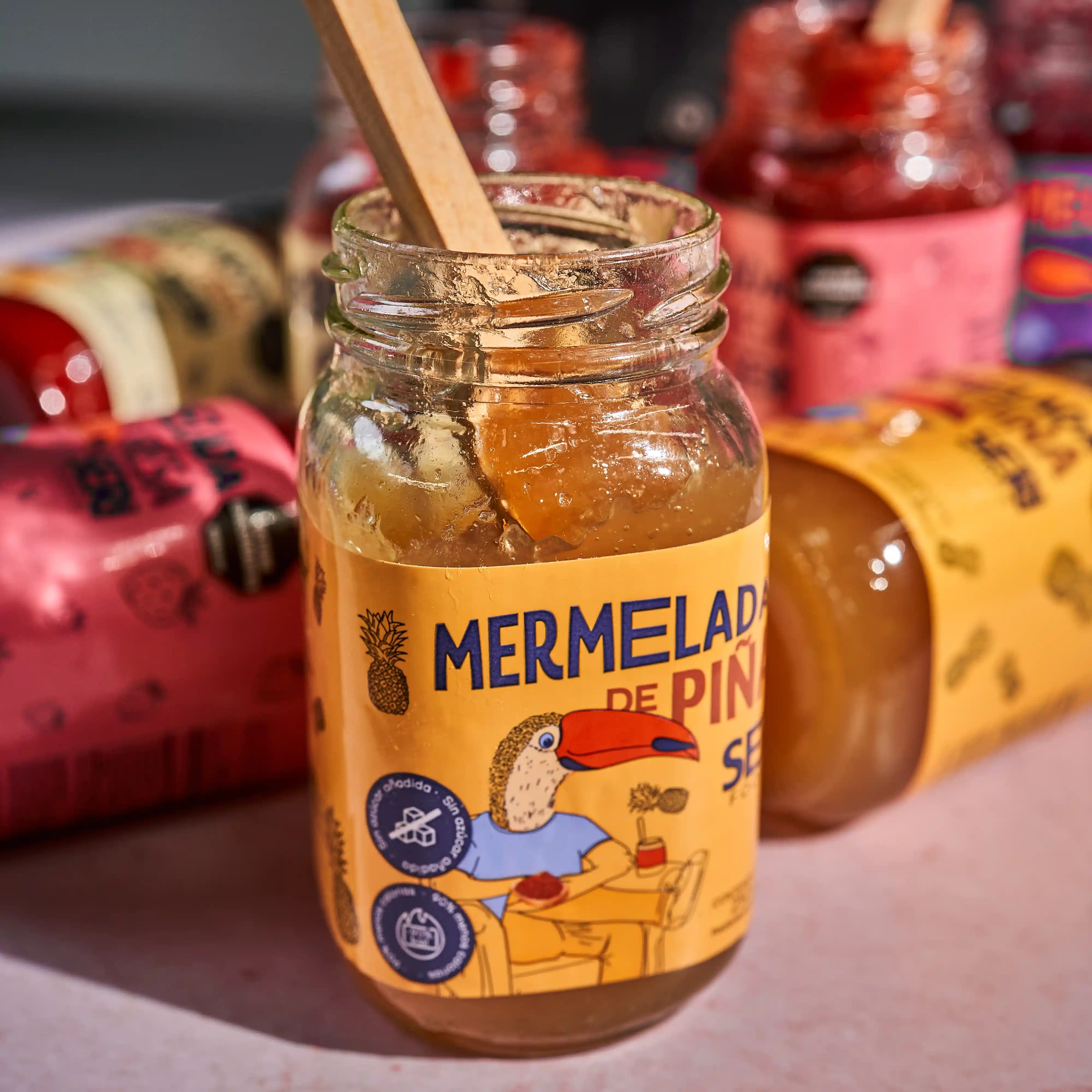 Mermelada de Piña – Sin azúcar añadida y 90% menos calorías