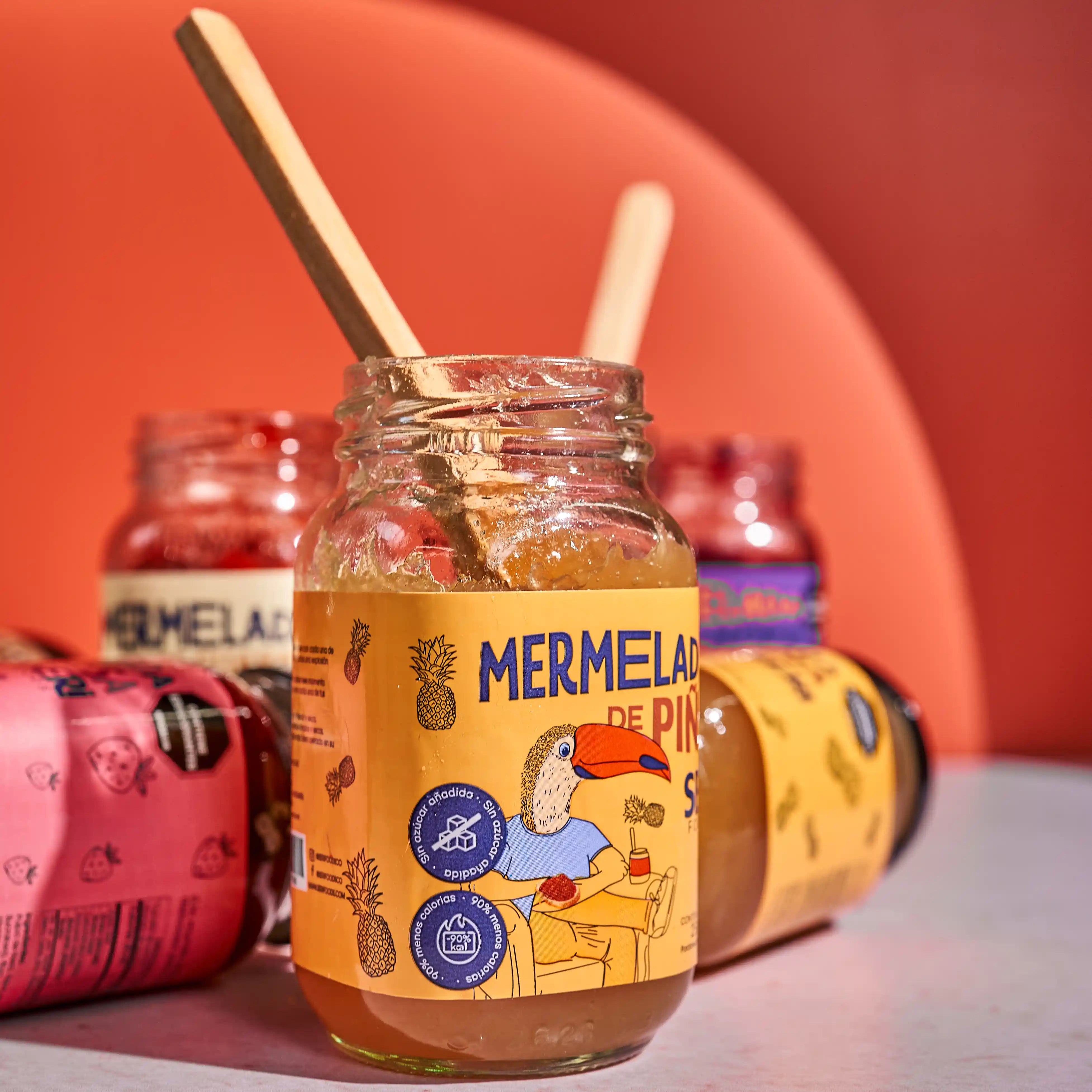 Mermelada de Piña – Sin azúcar añadida y 90% menos calorías