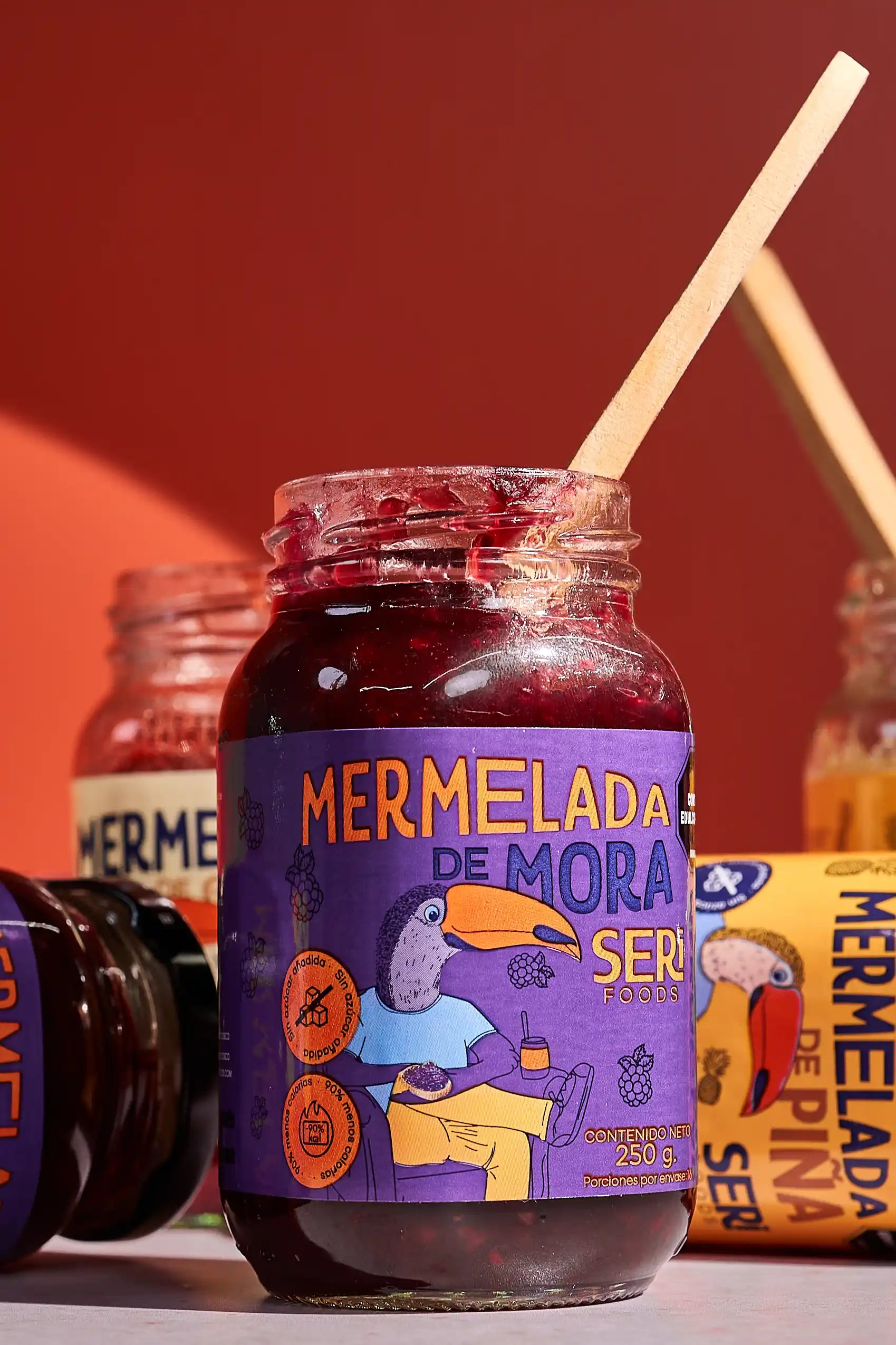 Mermelada de Mora – Sin azúcar añadida y 90% menos calorías