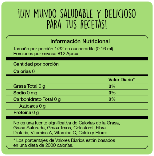 Stevia Liquida – Edulcorante Natural