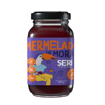 Mermelada de Mora – Sin azúcar añadida y 90% menos calorías
