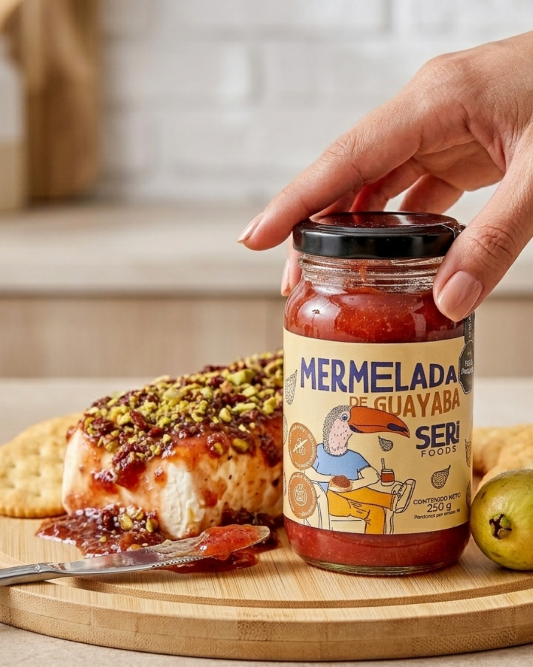 Mermelada de Guayaba – Sin azúcar añadida y 90% menos calorías