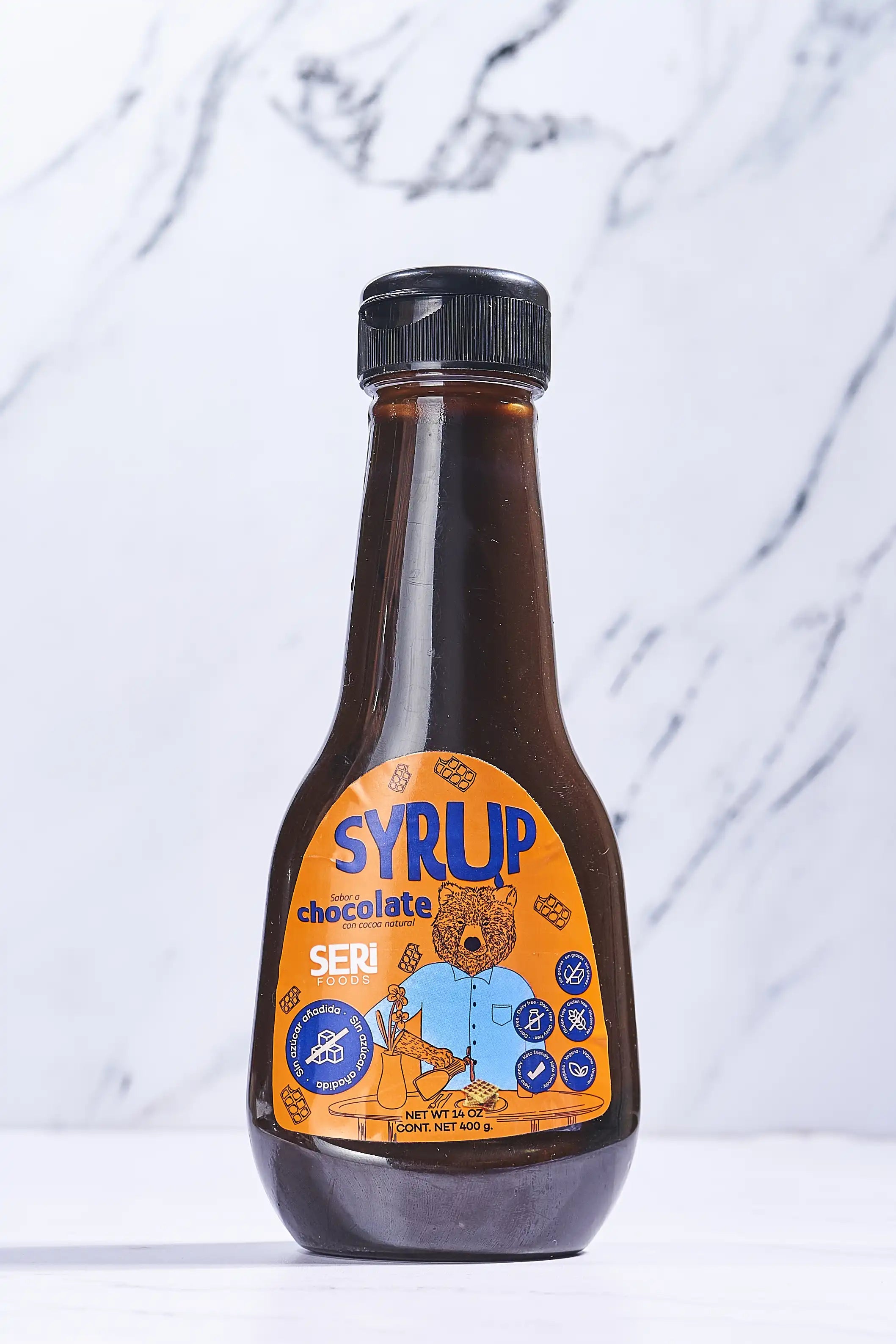 Syrup Chocolate con cocoa natural – Sin azúcar añadida